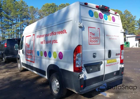 2020 Ram Promaster 2500 High Roof 159 Wb from USA, damaged, VIN 3C6TRVDGXLE121919